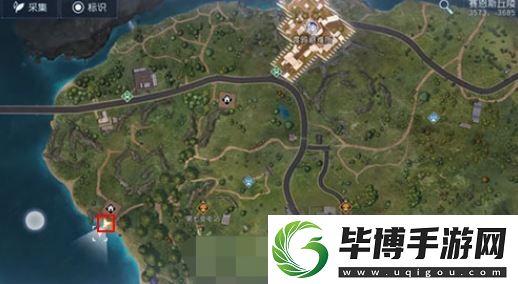 黎明觉醒对岸藏宝图位置在哪里
