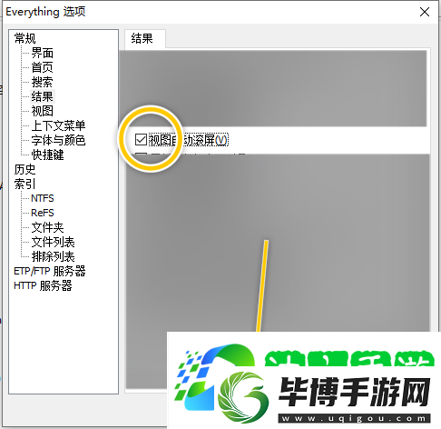 Everything怎么设置使用双缓存