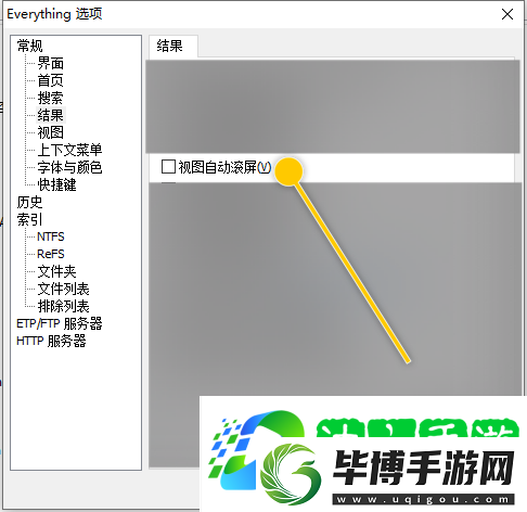 Everything怎么设置使用双缓存