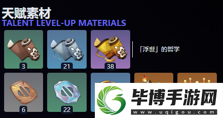 原神梦见月瑞希突破材料有哪些